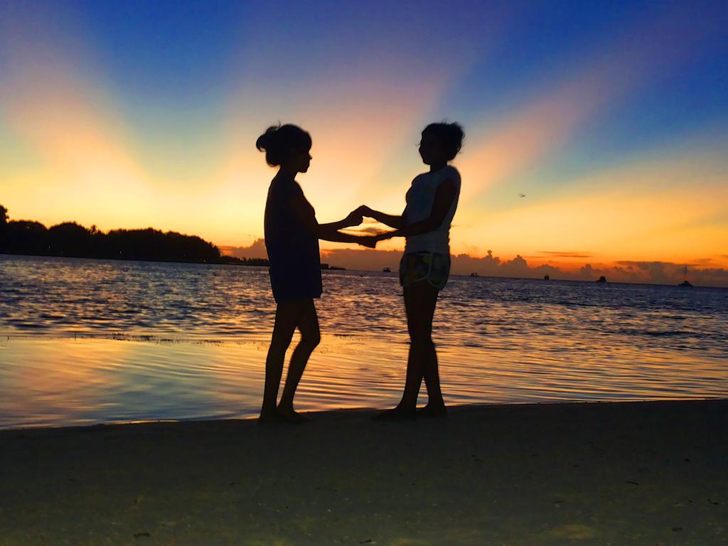 Ras Beach Inn Rasdhoo Buitenkant foto